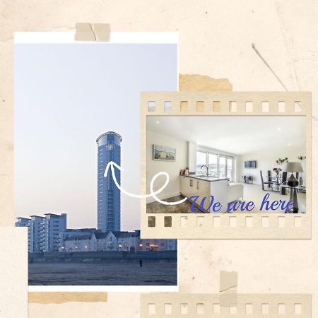 דירות Beach On The Doorstep Meridian Tower Marina סוואנסי מראה חיצוני תמונה